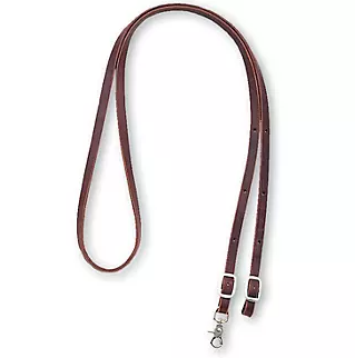 Rowdy Rowel 5/8 Latigo Roping Rein