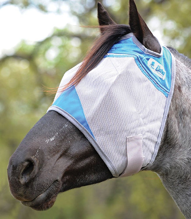 Cashel Crusader Fly Mask Without Ears | Pink | Blue | Orange | Leopard