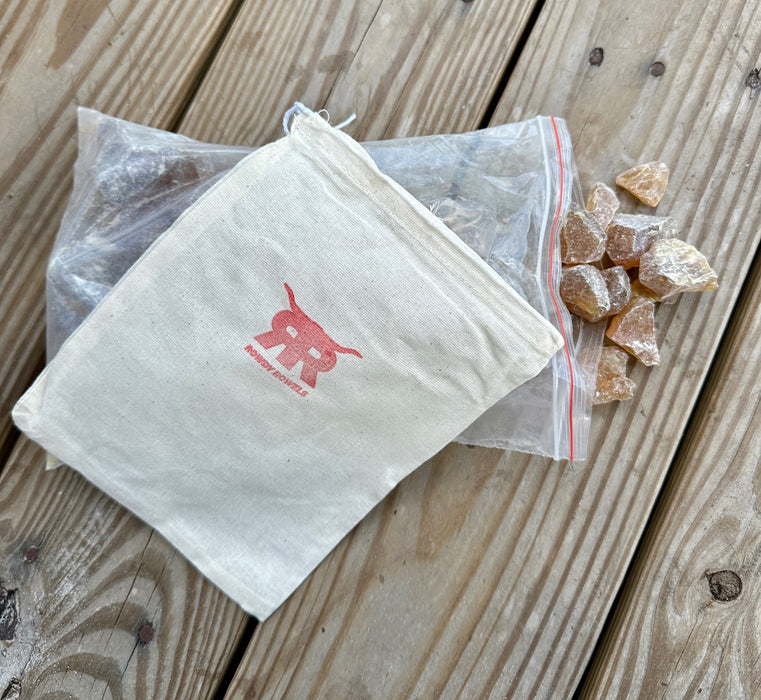 White Rosin — reliable, tacky grip for bull ropes, gloves, and reins. Trusted by youth riders and pros.