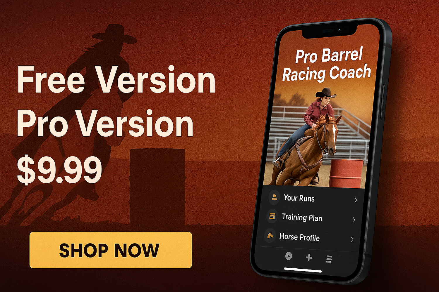 The All-In-One Barrel Racing Coach App