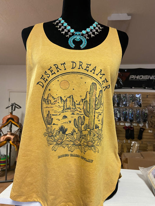 Desert Dreamer Western Graphic Tank Top