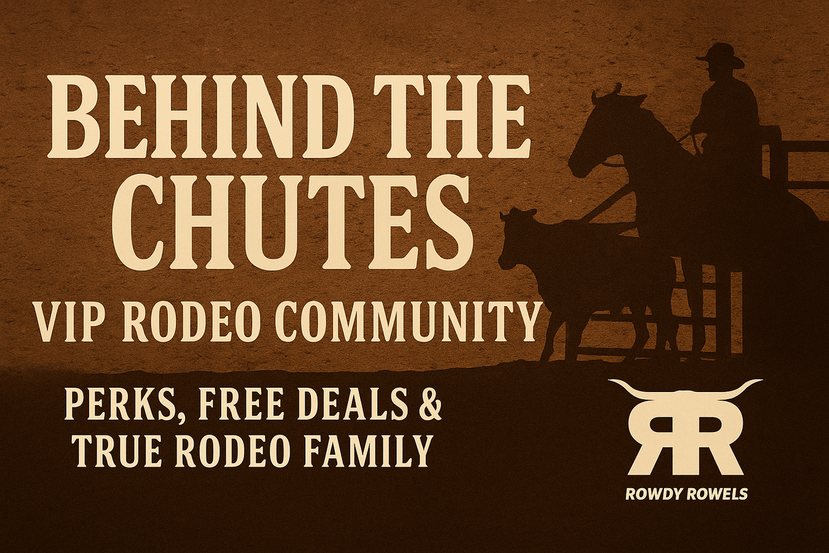 Behind the Chutes: Why Every Rodeo Family Needs to Join Our VIP ...