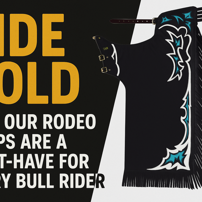 Ride Bold: Why Our Rodeo Chaps Are a Must-Have for Every Bull Rider