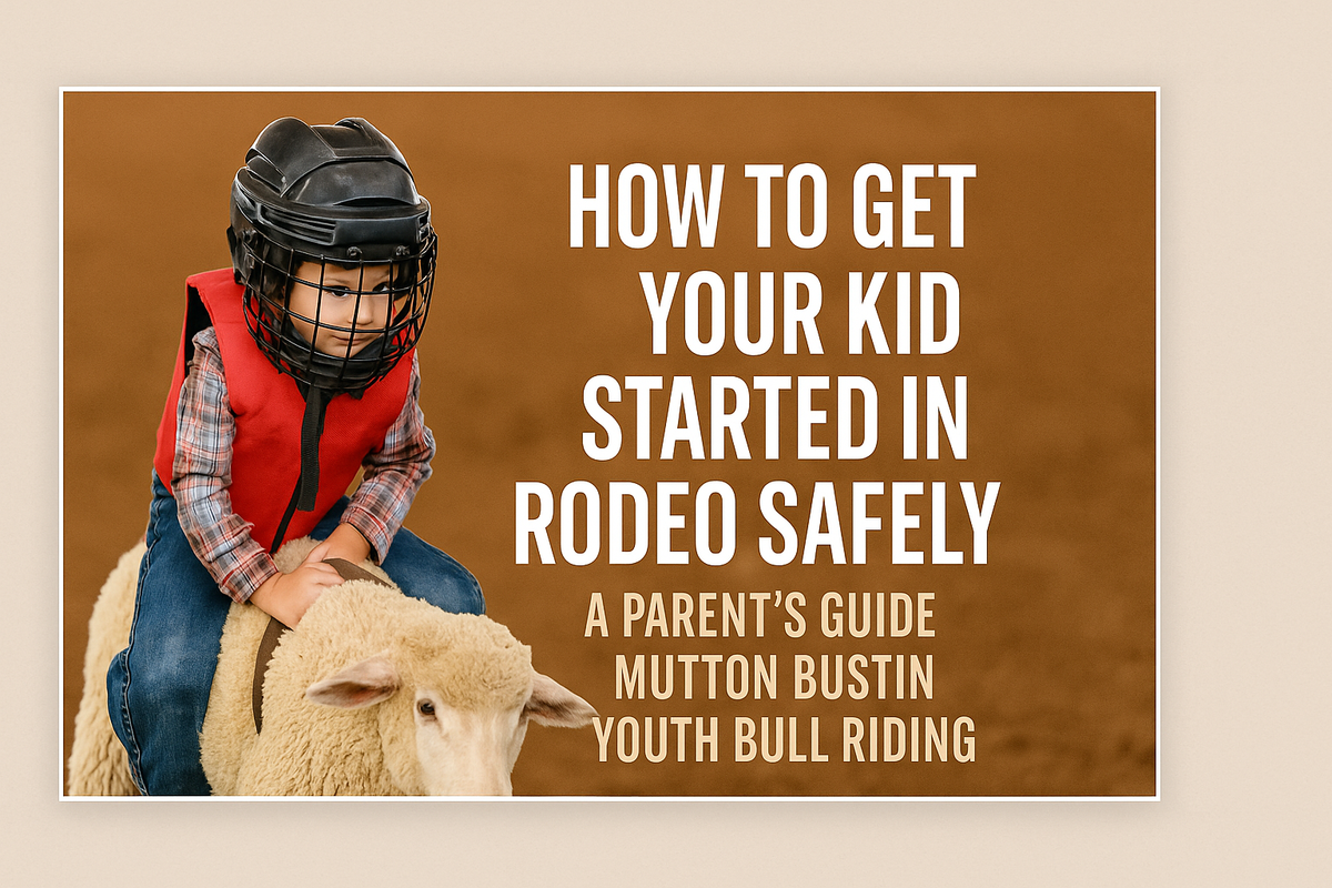 Kids Rodeo Bulls Riding How to Get Your Kid Started in Rodeo Safely: A Parent’s Guide to Mutton ...