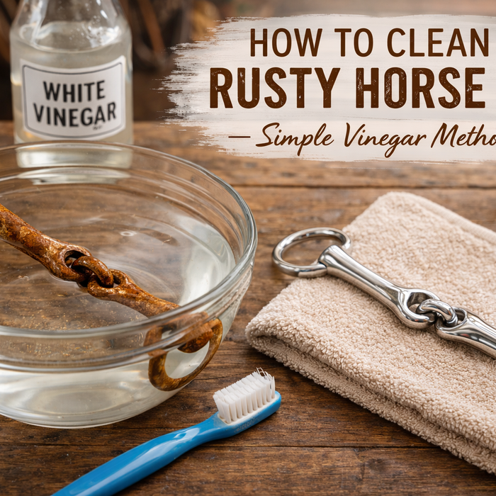 How to Clean a Rusty Horse Bit (The Right Way)