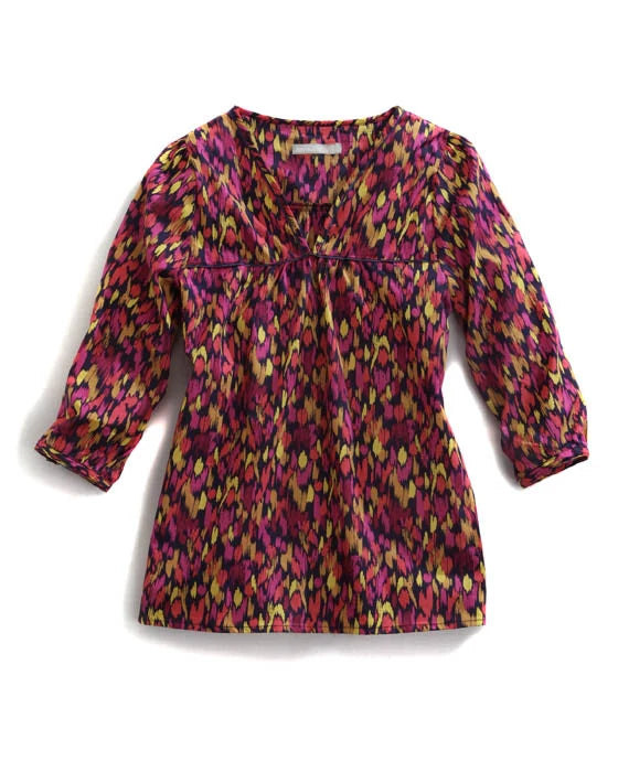 Tin Haul 9495 Confetti Camo (Pink) - Women's Western Blouse