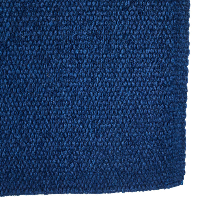 1314-95 San Juan Solid Slate Blue 36x34 New Zealand Wool Saddle Blanket