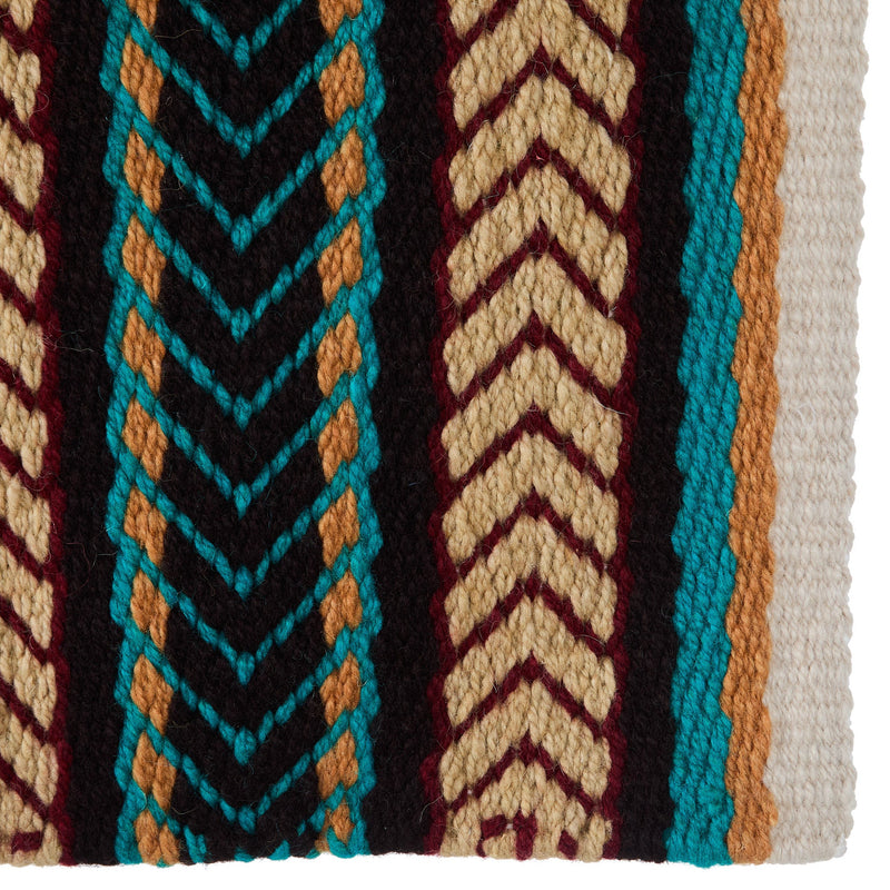 1425-8 Iron Horse 36x34 New Zealand Wool Saddle Blanket
