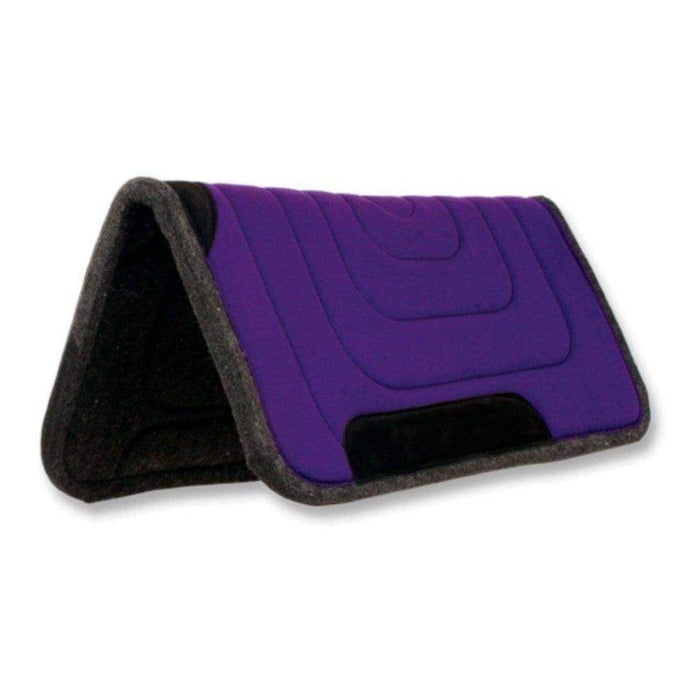 Purple 32x32 Ranch Working Felt Saddle Pad