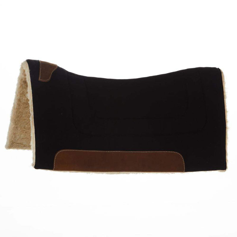 Canvas 1 In 32x32 Wool Fleece Bottom Saddle Pad