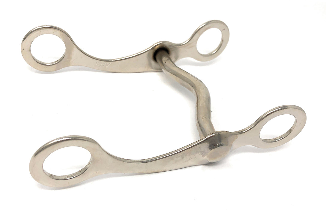 AJ Tack Low Port Grazing Miniature Horse Bit