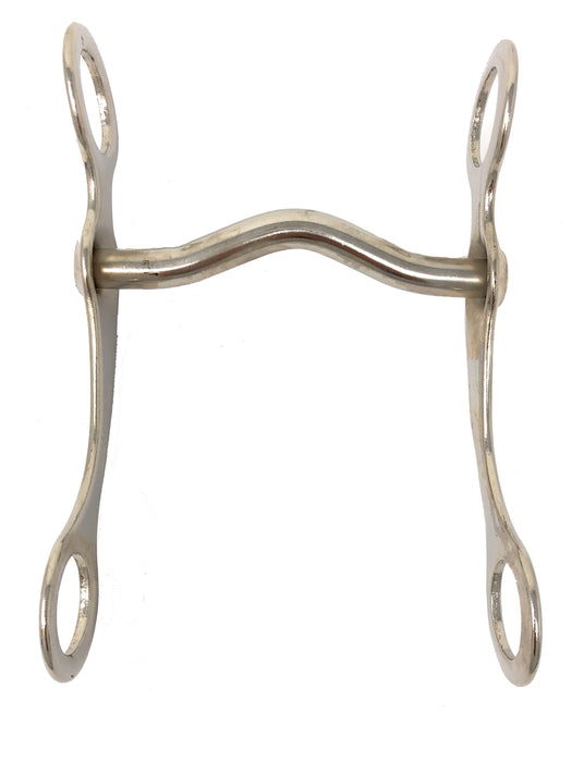 AJ Tack Low Port Grazing Miniature Horse Bit