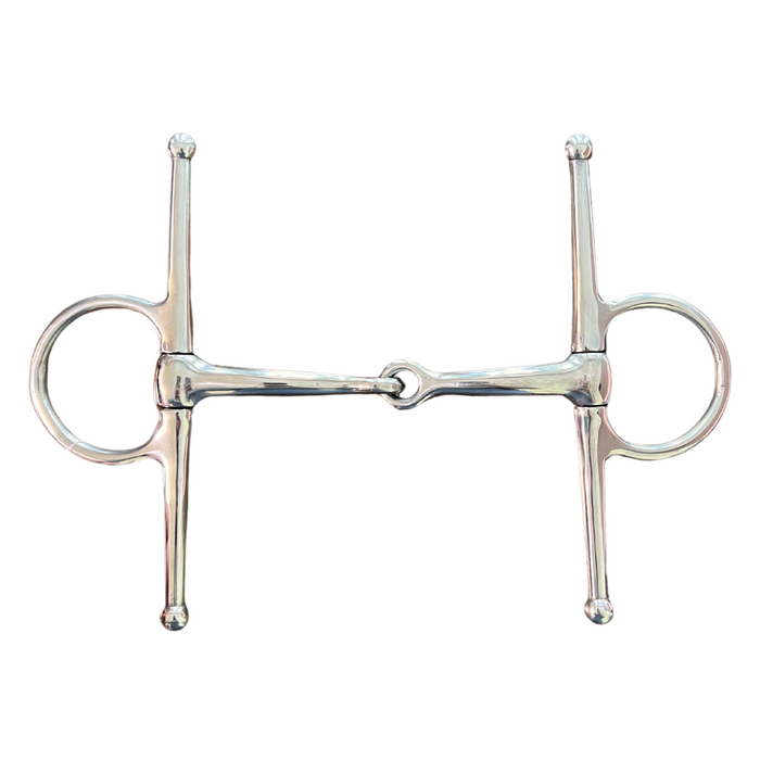 AJ Tack Stainless Steel Full Cheek Bit