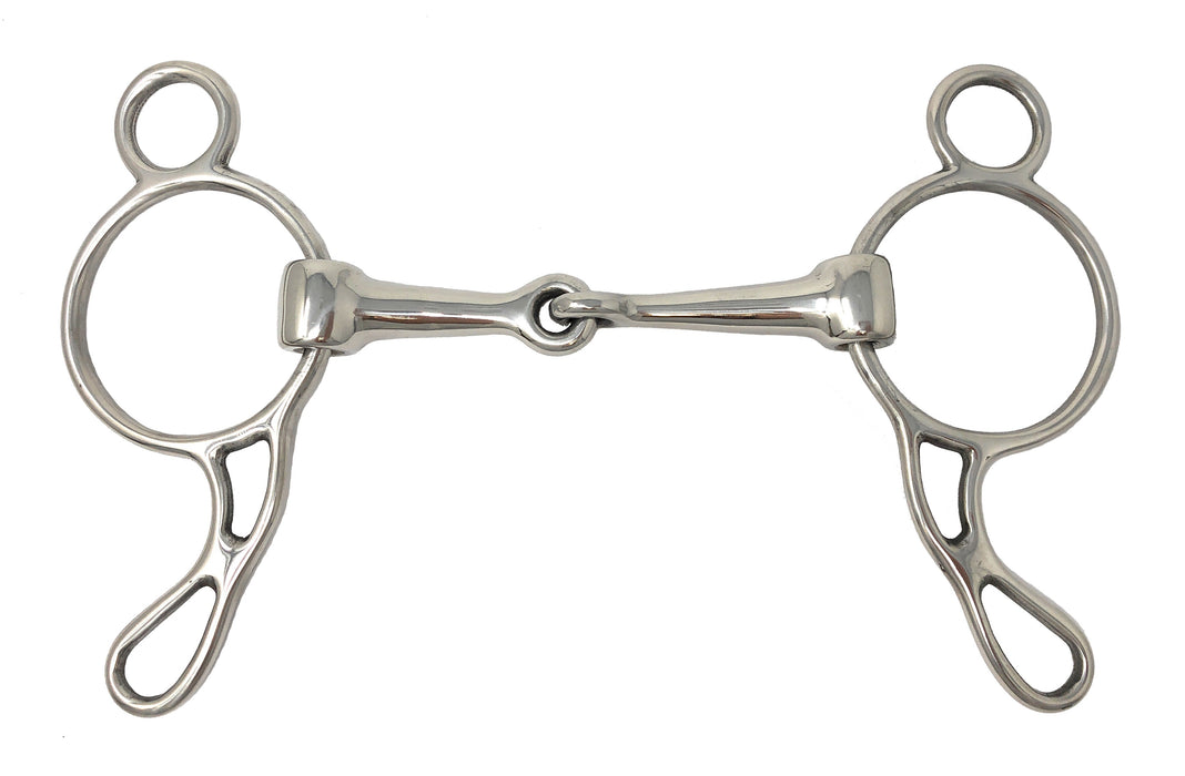 AJ Tack Wonder Gag Snaffle Miniature Horse Bit