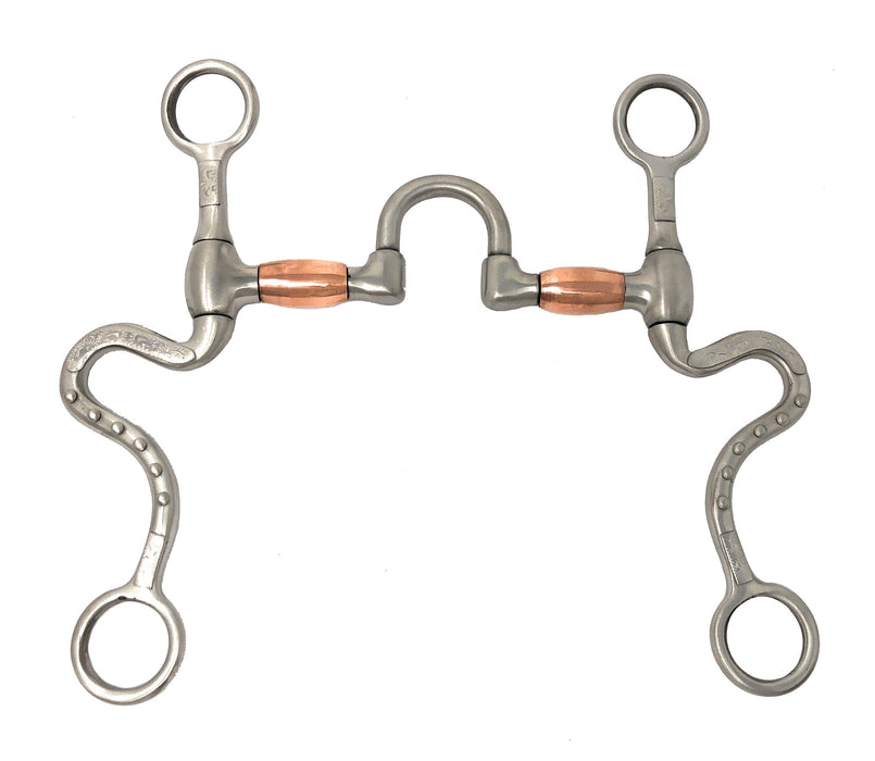AJ Tack Stainless Steel Correction Bit with Copper Rollers