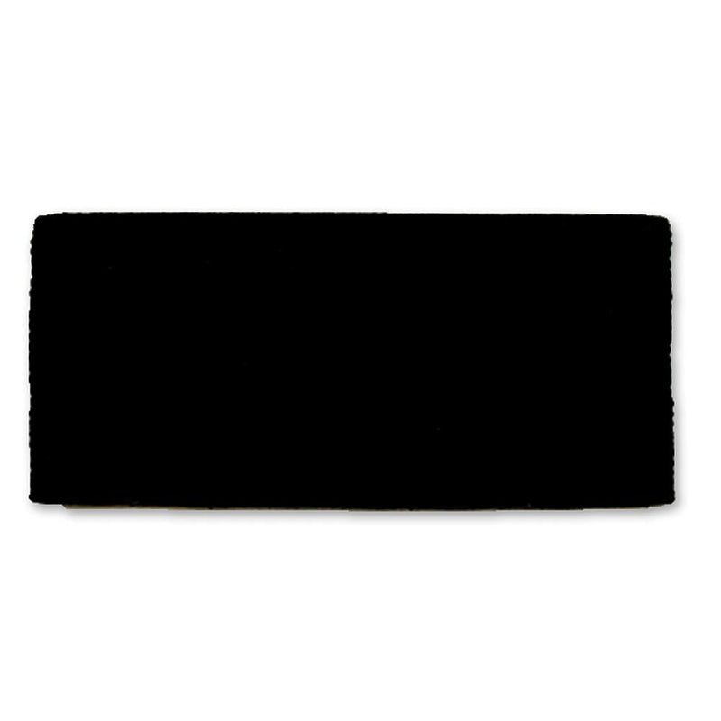 1314-18 San Juan Solid Black 36x34 New Zealand Wool Saddle Blanket