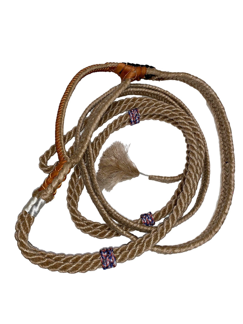Brazilian Bull Rope – Custom Pro 9 Plait Bull Riding Rope Right or Left Hand | Rowdy Rowels