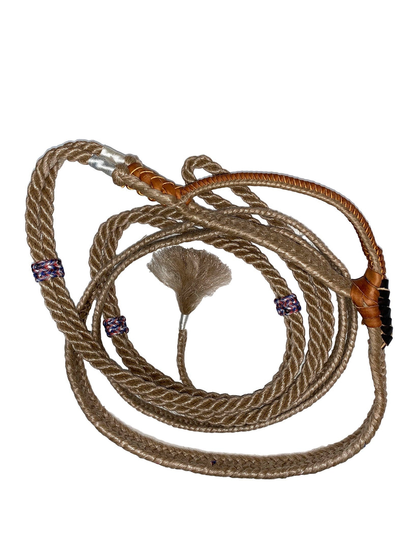 Brazilian Bull Rope – Custom Pro 9 Plait Bull Riding Rope Right or Left Hand | Rowdy Rowels