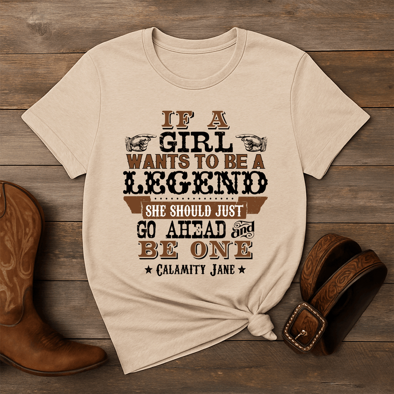 Be a Legend with our Western Graphic Tee