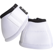 Cashel No Turn Bell Boots in white with 1000 denier nylon shell