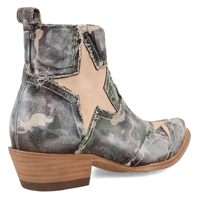 Dan Post Stardust - Women's Denim Cowgirl Booties