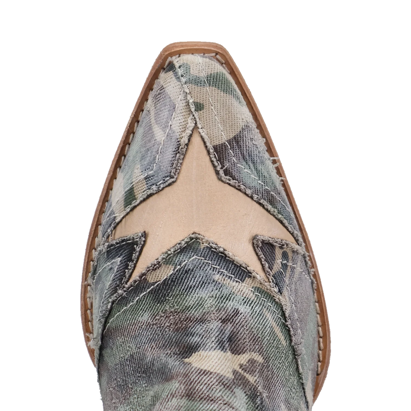 Dan Post Stardust - Women's Denim Cowgirl Booties