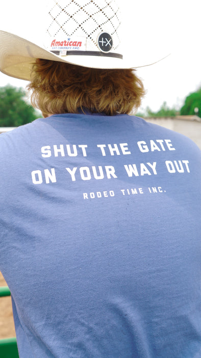 Rodeo Time Leaner Pocket T