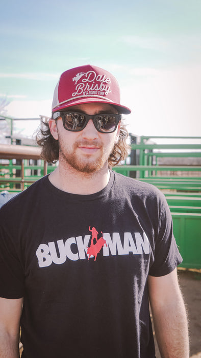 Dale Brisby Red & Tan Rope Cap