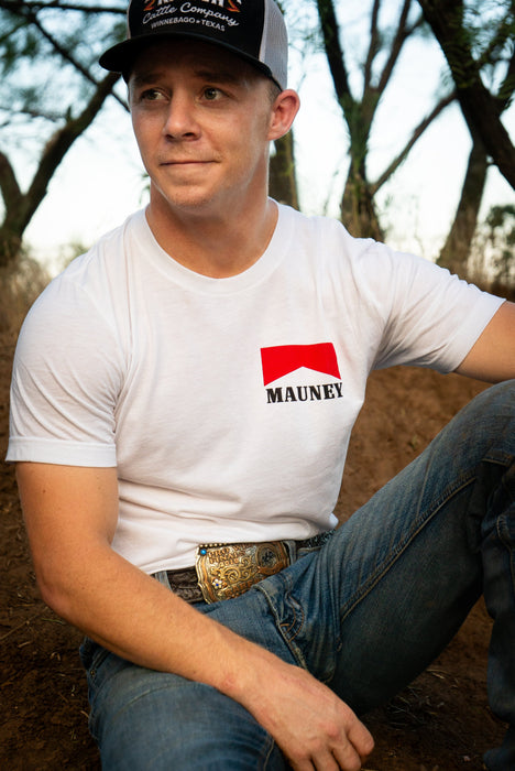 Mauney Classic T White