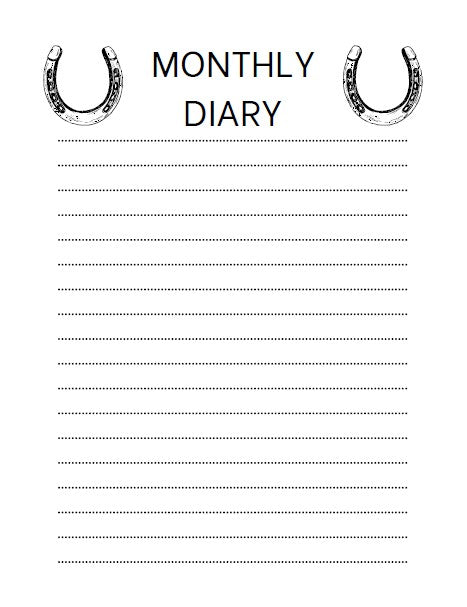 2025-2026 Monthly Planner – Western-Themed Organization for Your Busy Life