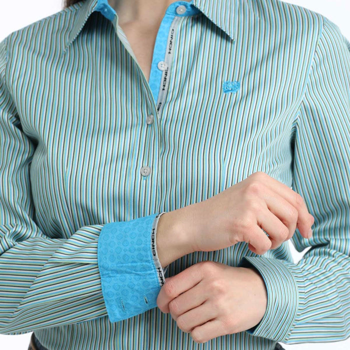 Blue/Green Stripe | Cinch Womens