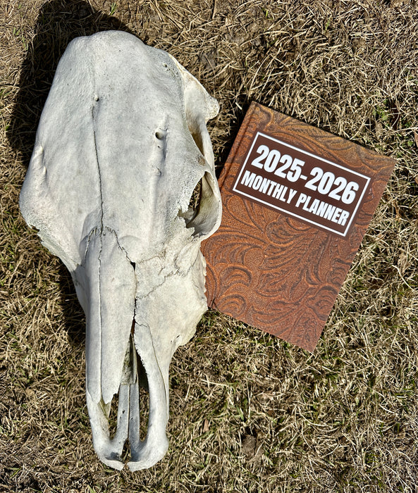 2025-2026 Monthly Rodeo Planner: Stay Organized, Stay Ahead – Designed for the Rodeo Athlete!