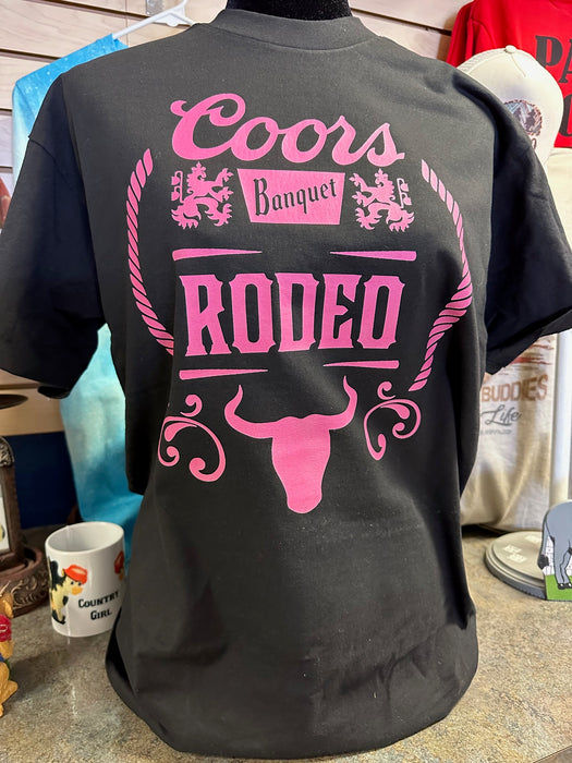 Coors Banquet Rodeo Western Graphic Tee | RowdyRowels.com | Unisex, True to Size, Made in the USA