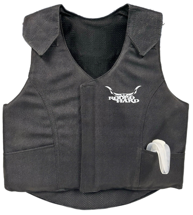 Mutton Bustin Vest – Youth Protective Rodeo Hard Vest for Safety | Rowdy Rowels