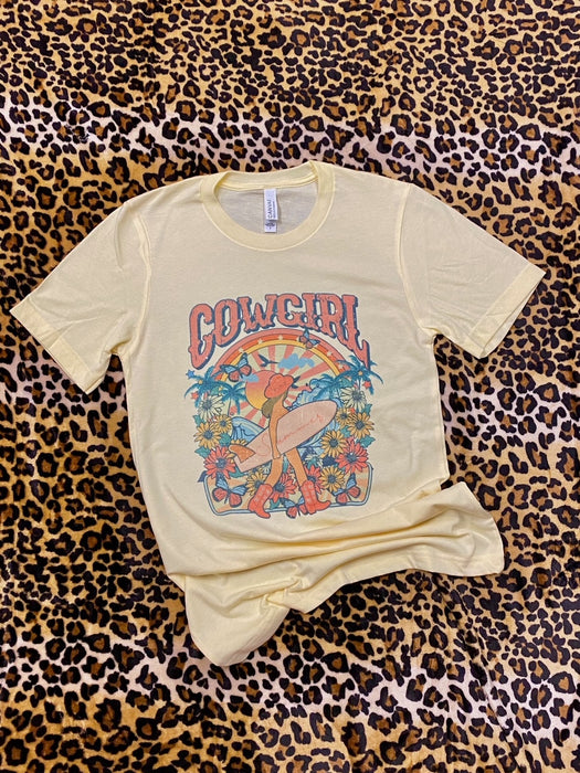 Cowgirl Summer with Rowdy Rowels Western Graphic tee