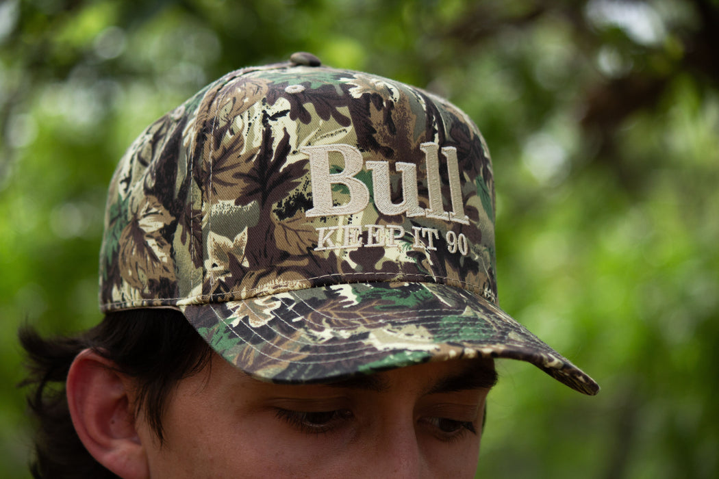 Tan Bull Bud Outdoorsman Cap