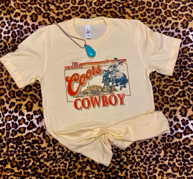Coors Cowboy Rodeo Graphic tee