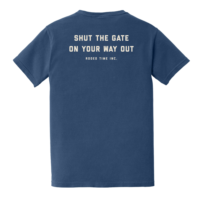 Rodeo Time Leaner Pocket T