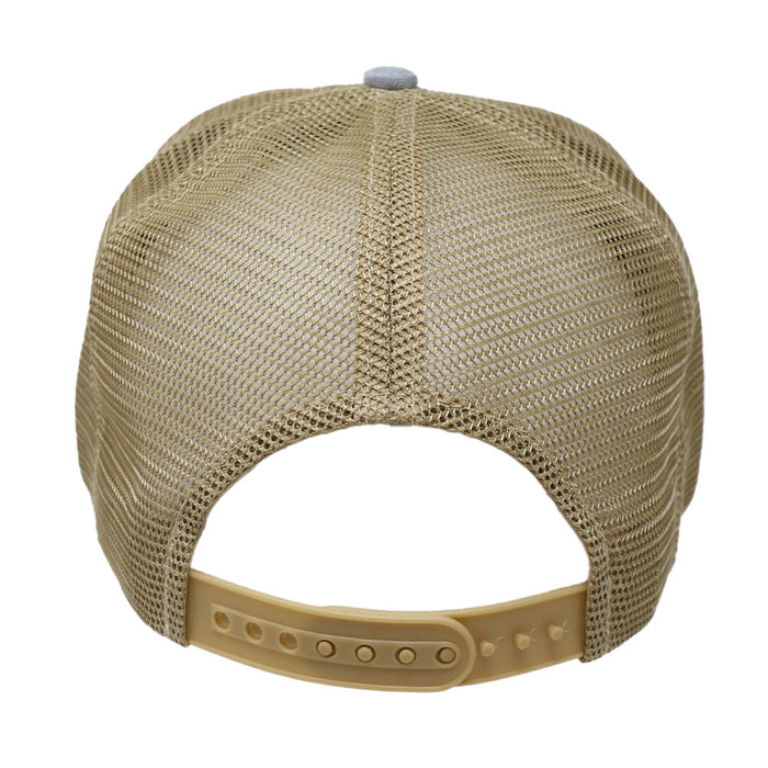 RT Bronc Patch Grey & Tan Meshback