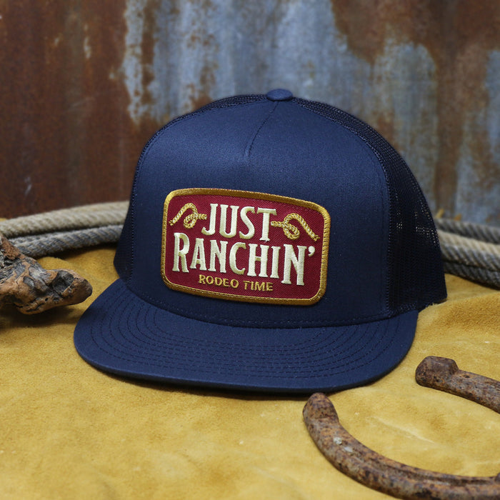 Just Ranchin Ropes Patch Cap