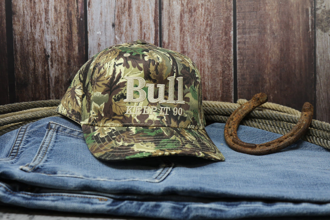 Tan Bull Bud Outdoorsman Cap