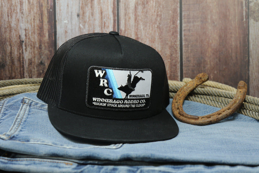 Black WRC Bull Patch Snapback