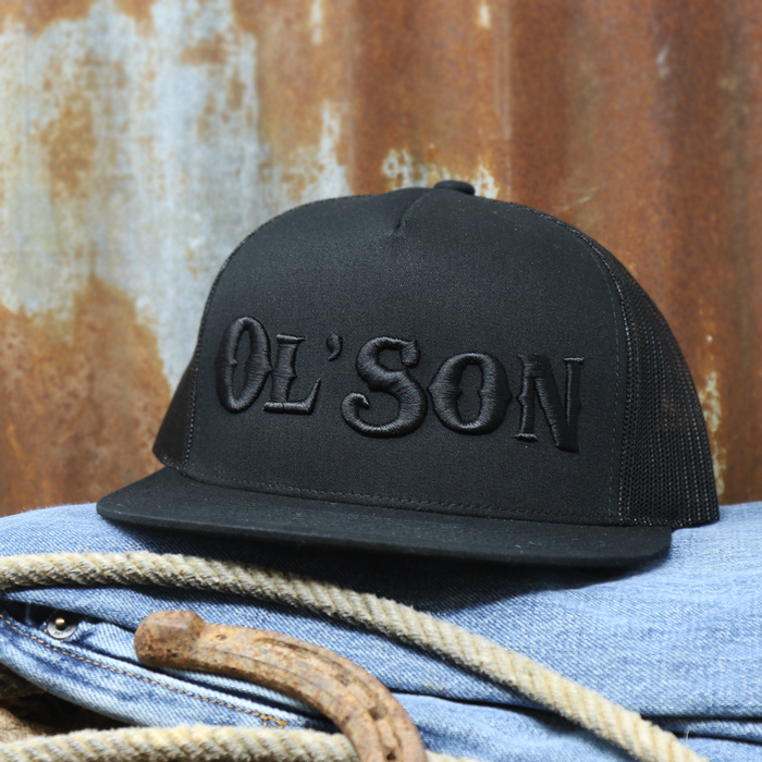 Black on Black Ol' Son Snapback