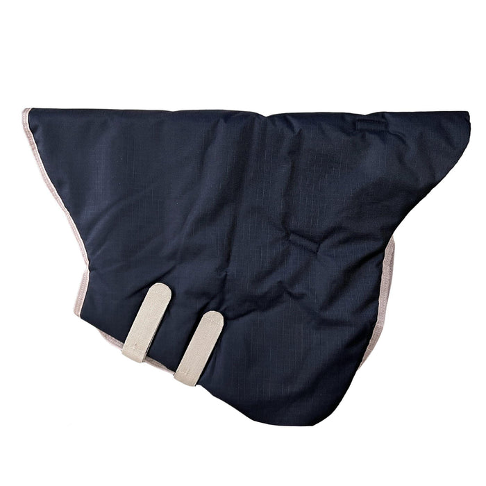 AJ Tack 1200D Waterproof Turnout Horse Blanket with Neck Rug - Black