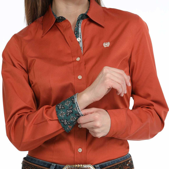 Orange Tencel | Cinch Womens