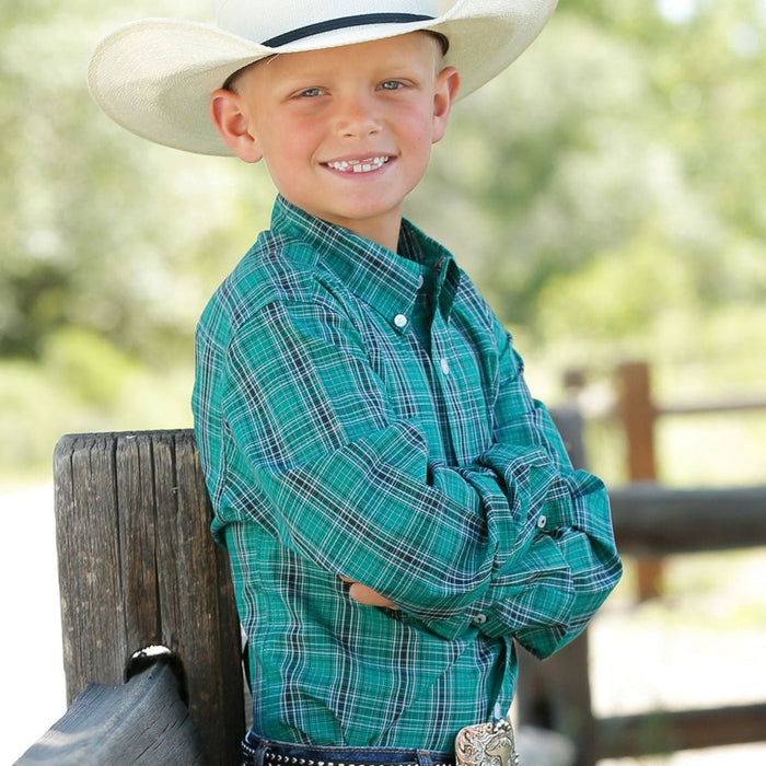 Green Plaid | Cinch Boys