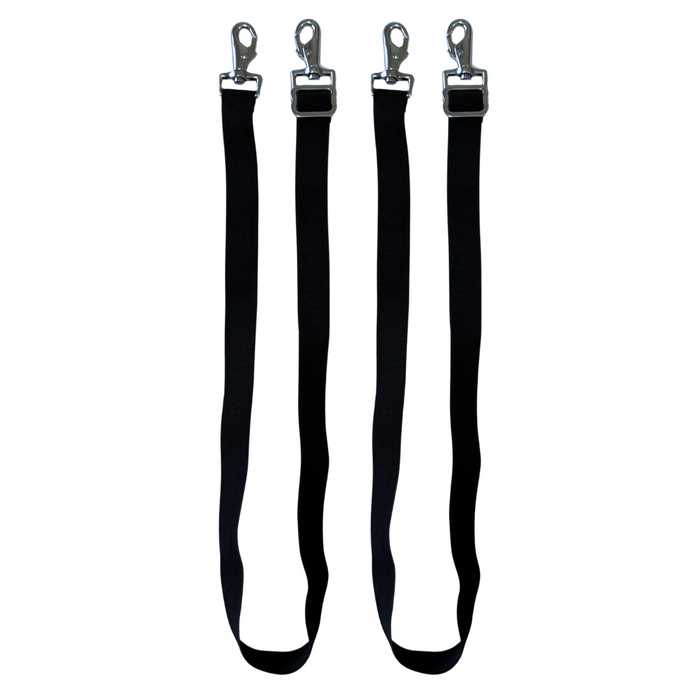 AJ Tack Elastic Replacement Blanket Leg Strap Pair
