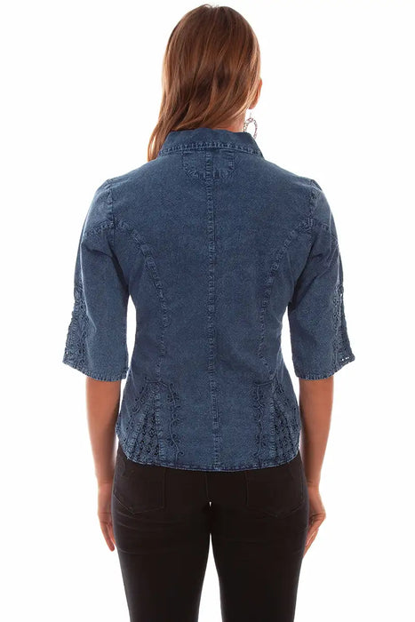 Scully Cantina Blouse (PSL-064) - Women's Shirt