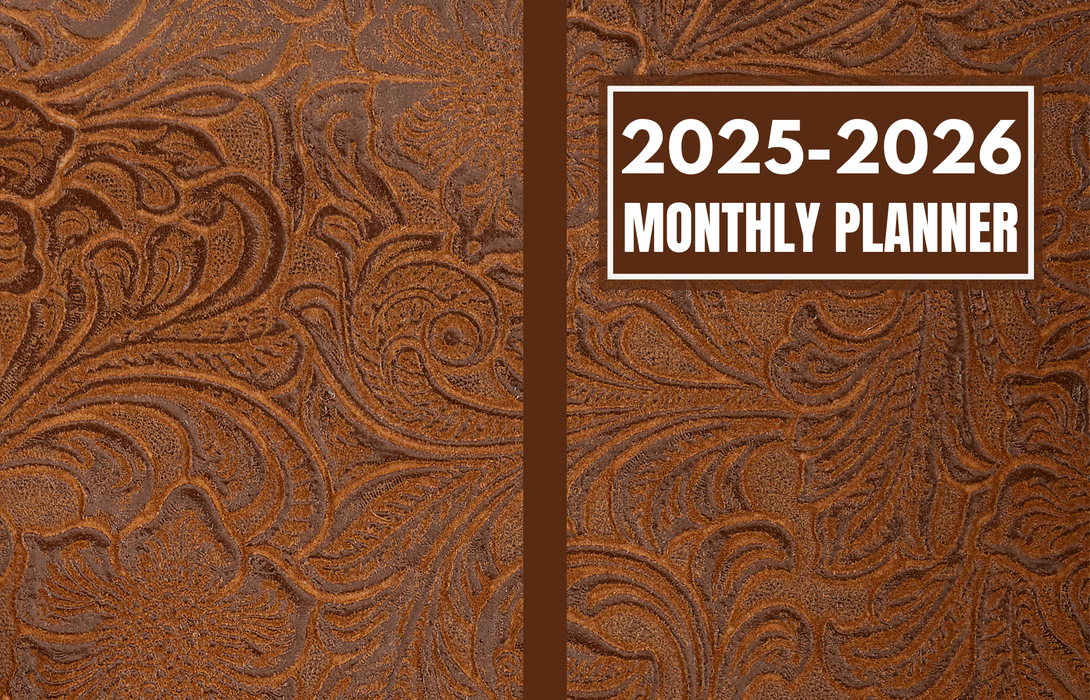 2025-2026 Monthly Rodeo Planner: Stay Organized, Stay Ahead – Designed for the Rodeo Athlete!