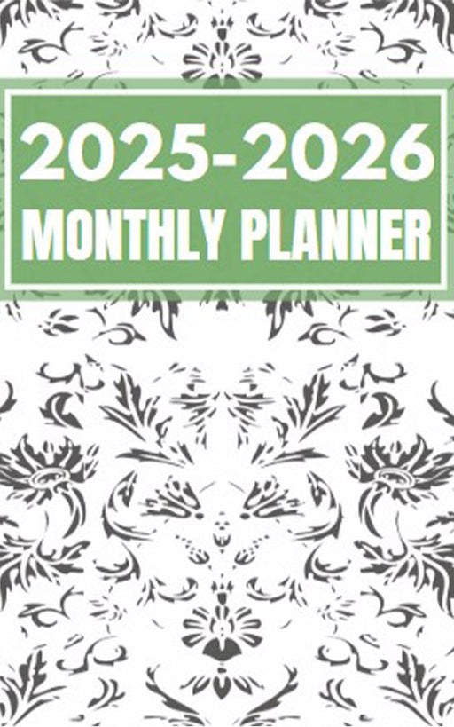 2025-2026 Western-Themed Monthly Planner with Horse Illustrations